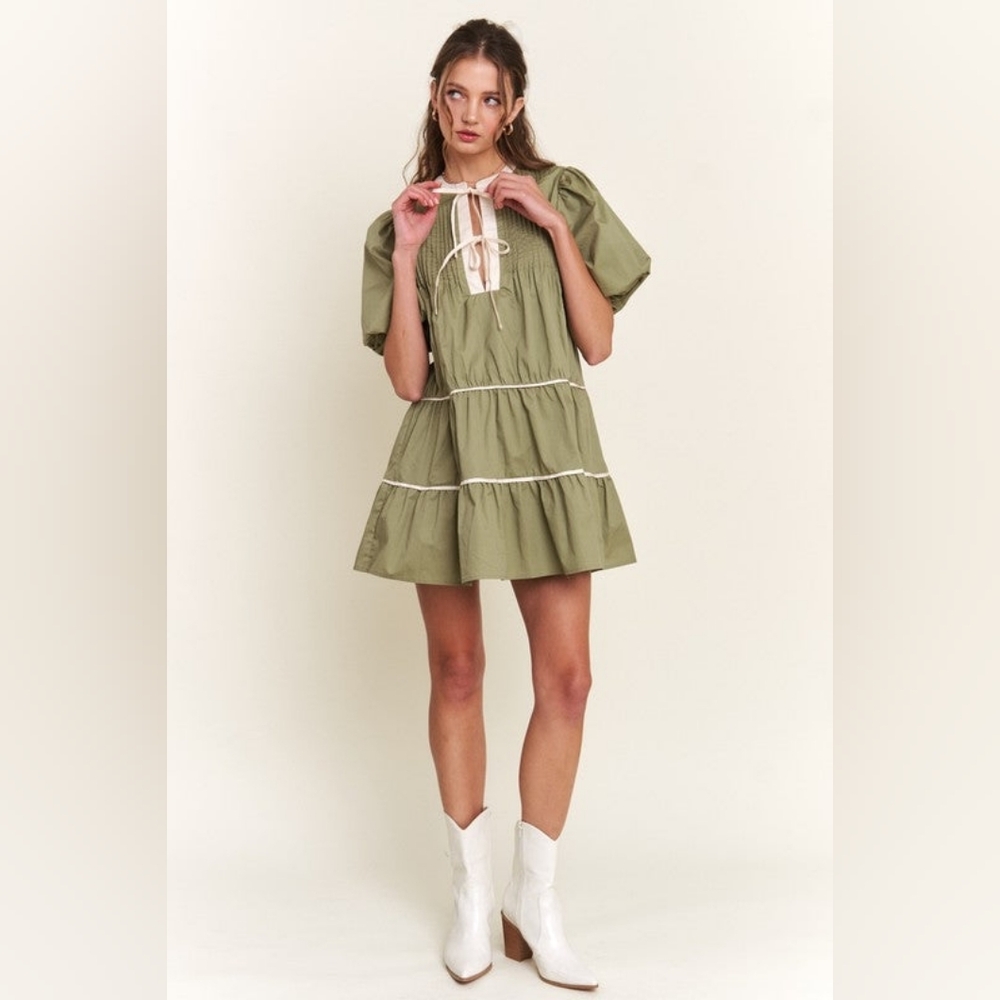 In The Beginning The Enchanted Sage Mini Dress